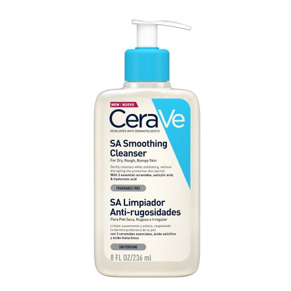 ژل شستشوی صورت سراوی مدل CeraVe SA Cleanser حاوی اسید سالیسیلیک